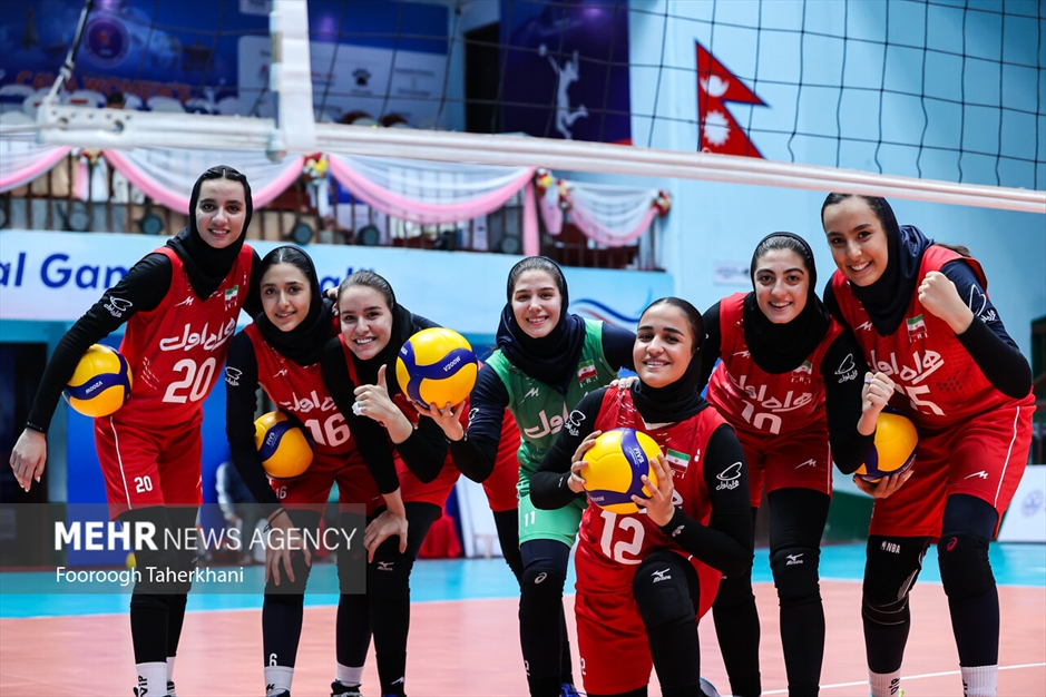 تمرین تیم ملی ایران در نپال