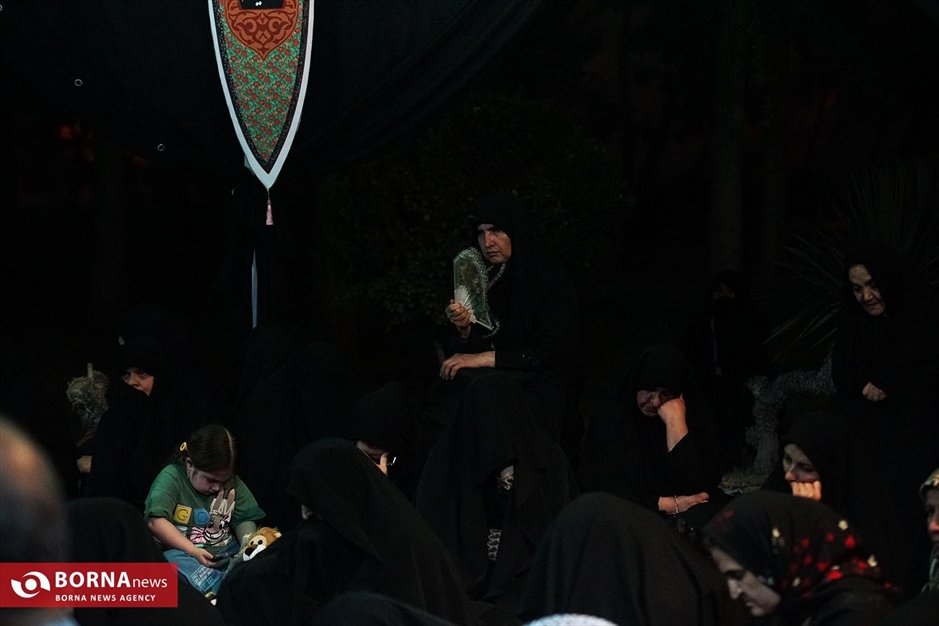 برپایی خیمه‌های عزاداری حسینی در منطقه ۱۴ تهران