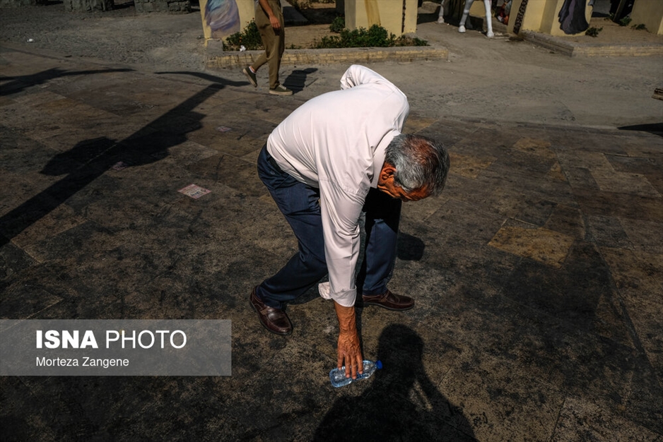 گرم‌ترین روز سال در تهران