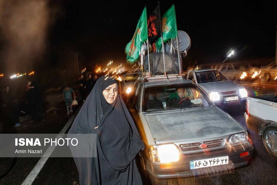 حرکت مشایه الحسین(ع) از شهرستان حمیدیه به کربلا