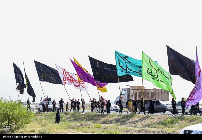 کاروان پیاده‌روی اربعین عشاق الحسین رامشیر