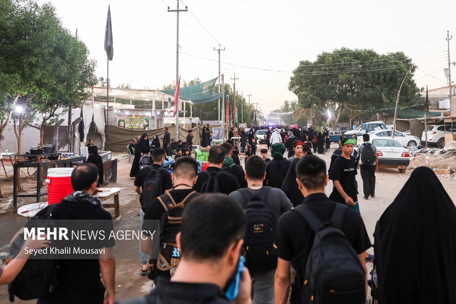 پیاده‌روی اربعین در طریق سبایا