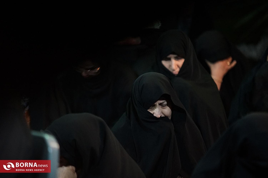 برپایی خیمه‌های عزاداری حسینی در منطقه ۱۴ تهران