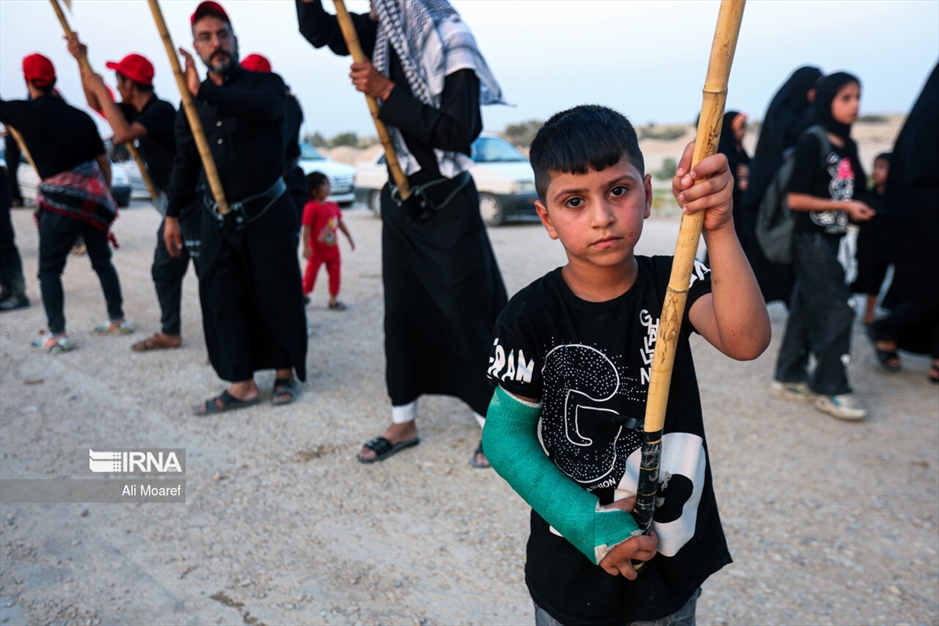 حرکت کاروان «عشاق الحسین» به سمت کربلای معلی