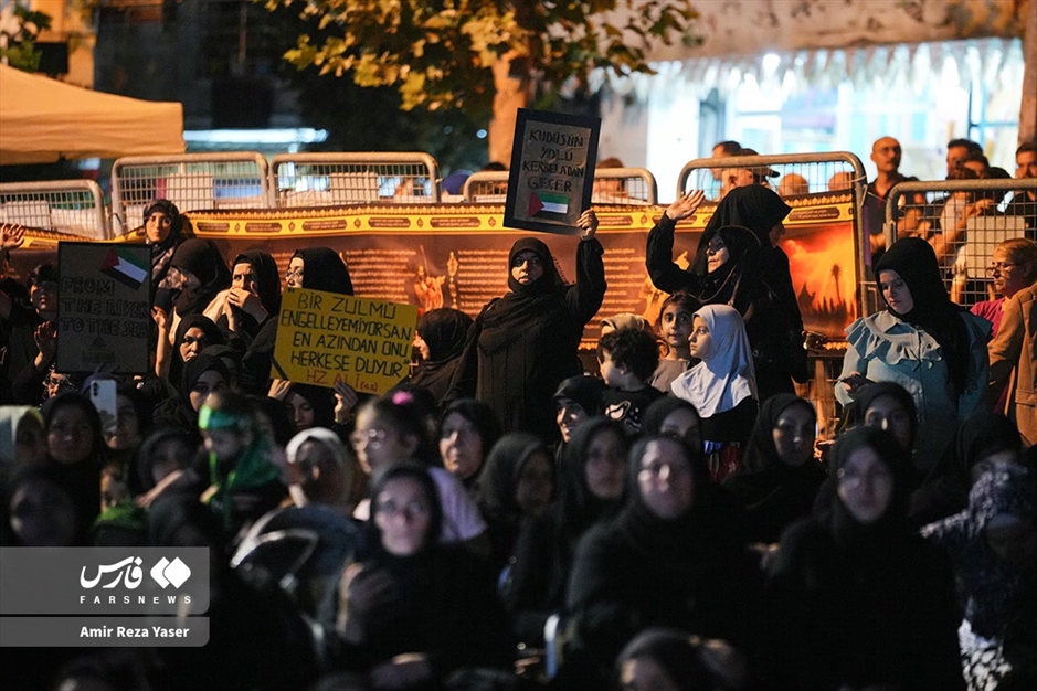 مرثیه‌خوانی مهدی رسولی در استانبول
