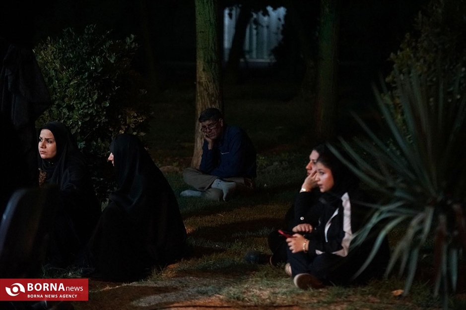 برپایی خیمه‌های عزاداری حسینی در منطقه ۱۴ تهران