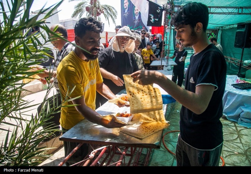 زایران اربعین حسینی در مرز خسروی