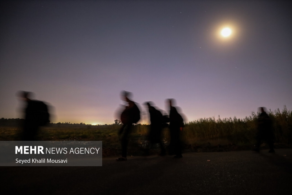 پیاده‌روی اربعین در طریق سبایا