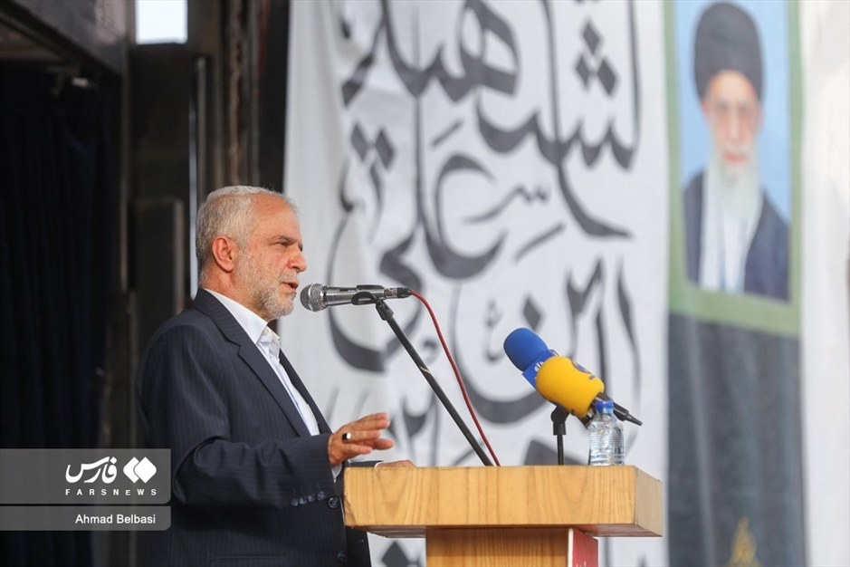 آیین بدرقه کاروان امداد و نجات اربعین حسینی (ع) جمعیت هلال احمر