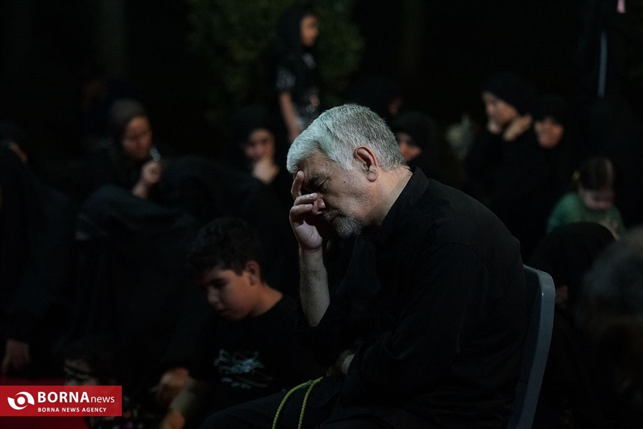 برپایی خیمه‌های عزاداری حسینی در منطقه ۱۴ تهران