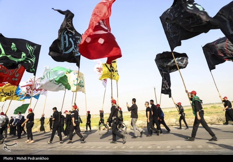 کاروان پیاده‌روی اربعین عشاق الحسین رامشیر