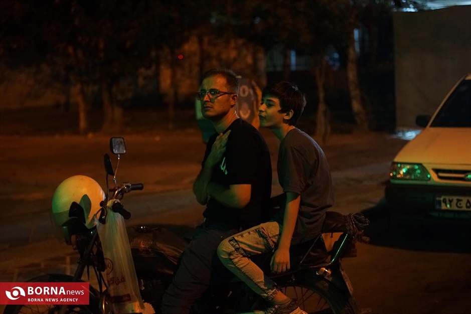 برپایی خیمه‌های عزاداری حسینی در منطقه ۱۴ تهران