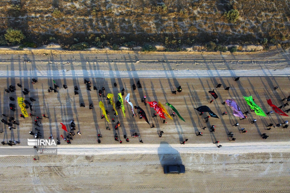 حرکت کاروان «عشاق الحسین» به سمت کربلای معلی