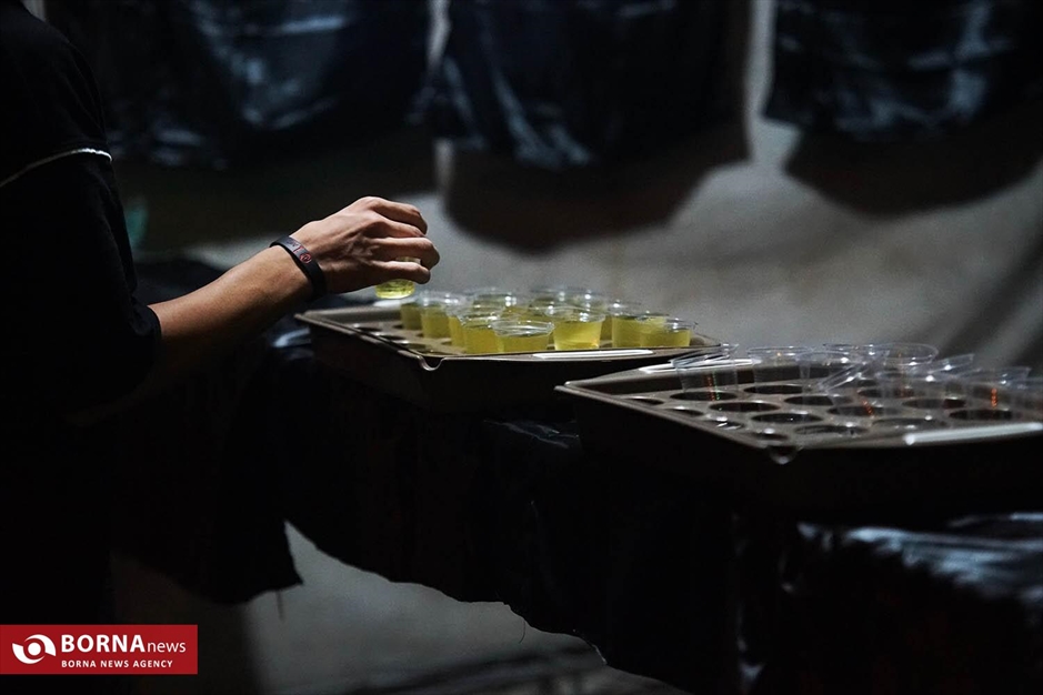 برپایی خیمه‌های عزاداری حسینی در منطقه ۱۴ تهران