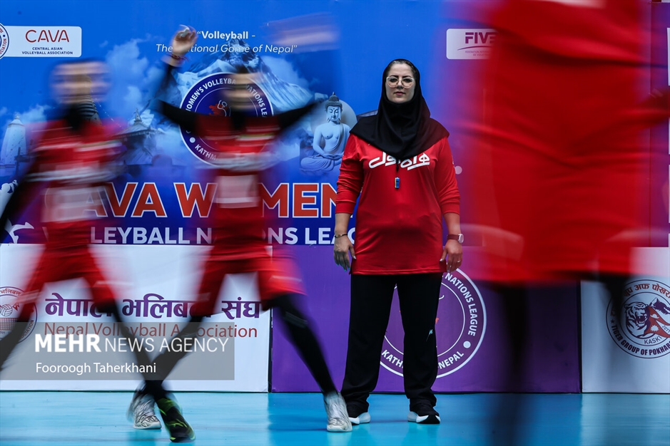 تمرین تیم ملی ایران در نپال