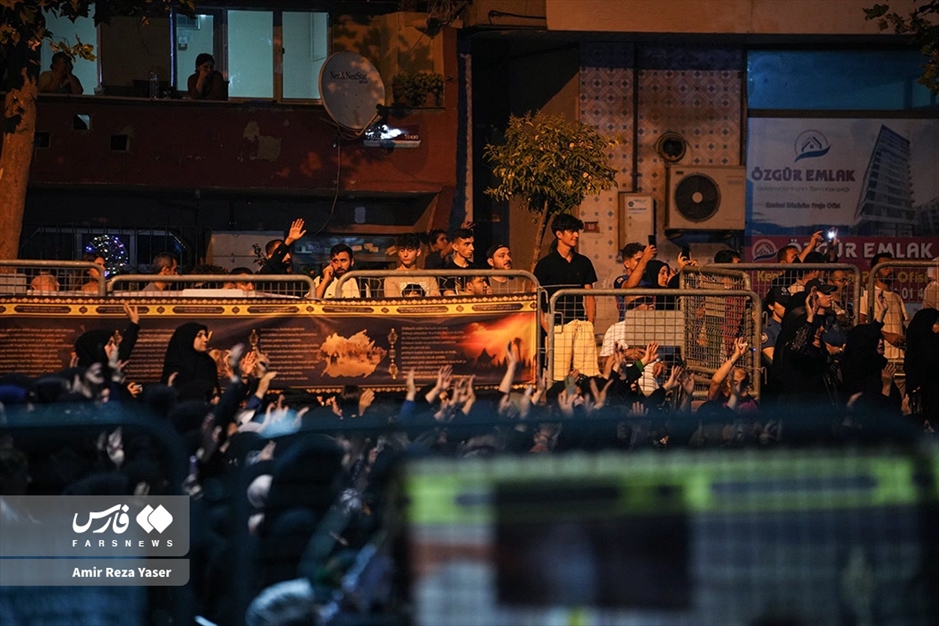 مرثیه‌خوانی مهدی رسولی در استانبول