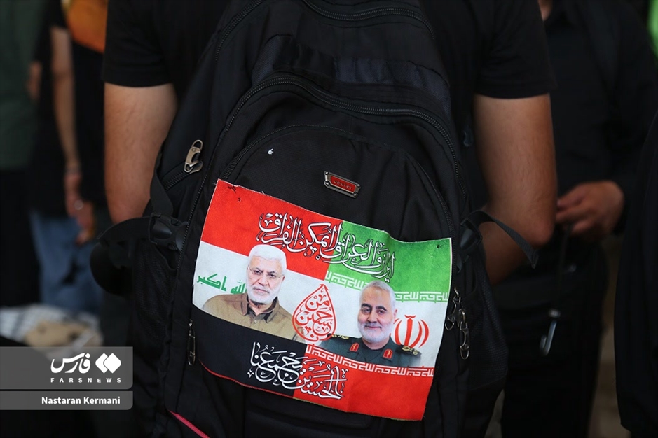 حضور زائران در «مرز مهران»