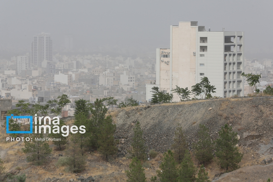 گردو غبار در مشهد