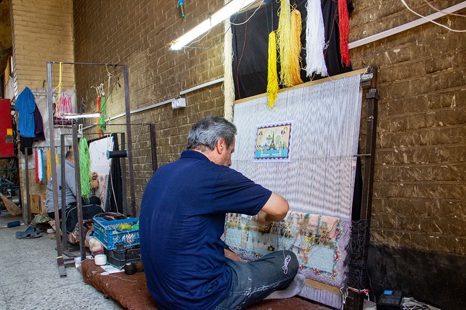 فرش‌های المپیک زیر دستان هنرمندان تبریز