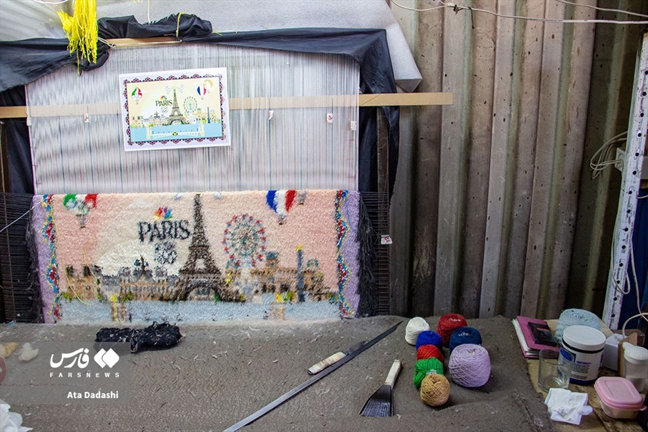 فرش‌های المپیک زیر دستان هنرمندان تبریز