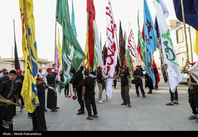 کاروان پیاده‌روی اربعین عشاق الحسین رامشیر