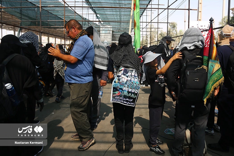 حضور زائران در «مرز مهران»