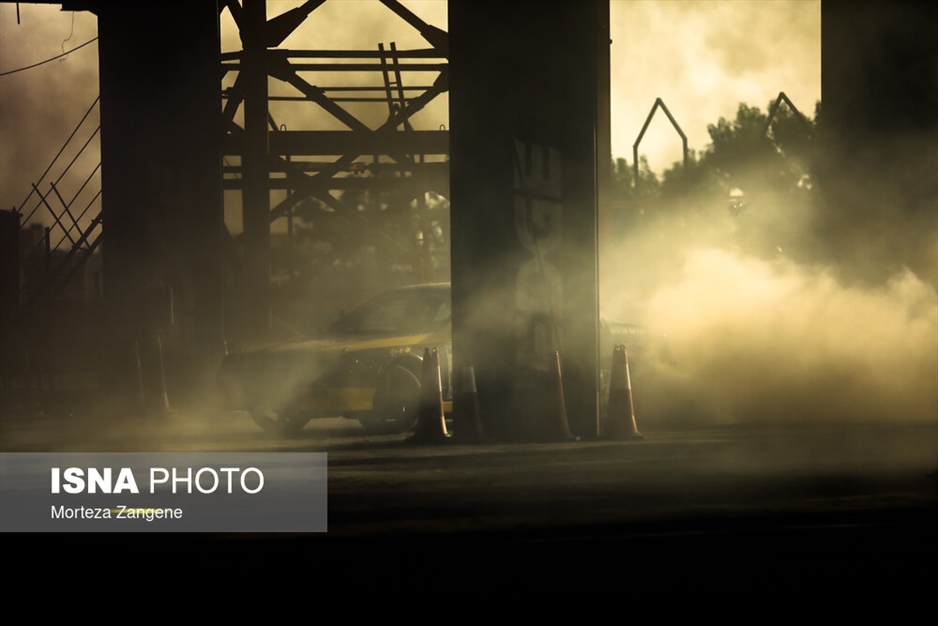 رقابت کار پارک دریفت در فضای شهری