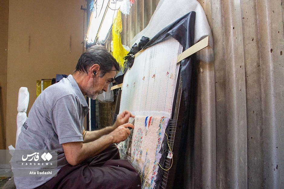 فرش‌های المپیک زیر دستان هنرمندان تبریز