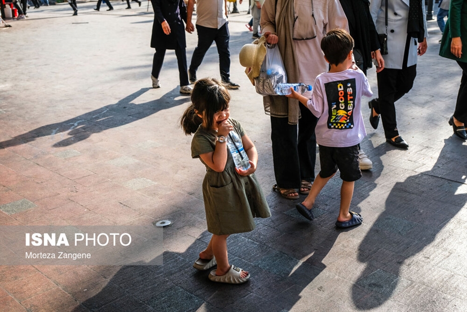 گرم‌ترین روز سال در تهران