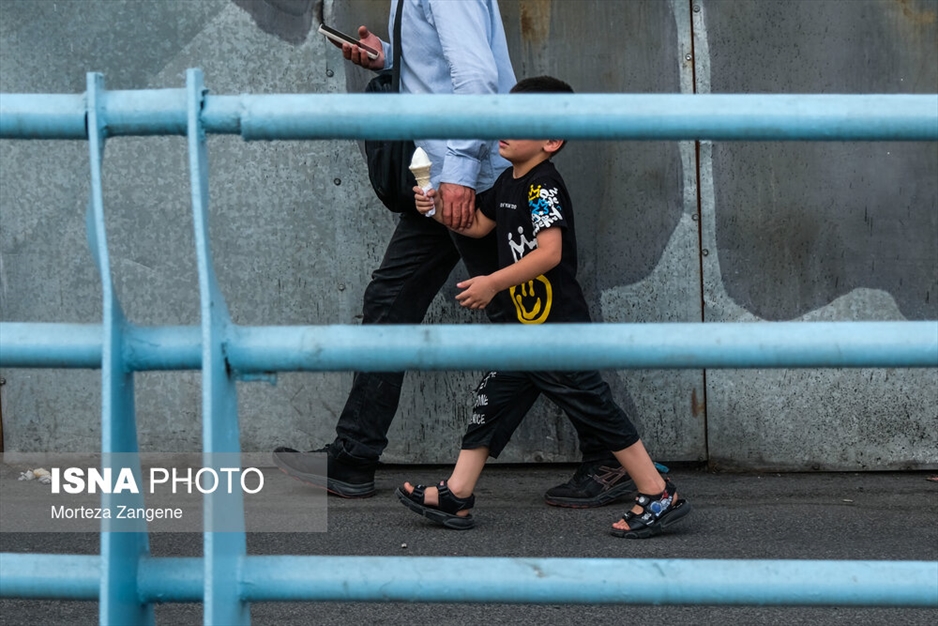 گرم‌ترین روز سال در تهران