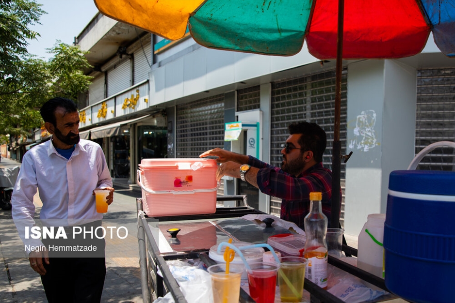 گرم‌ترین روز سال در تهران