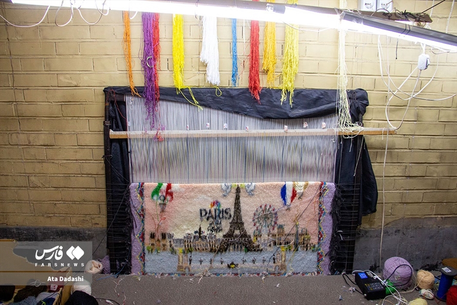 فرش‌های المپیک زیر دستان هنرمندان تبریز