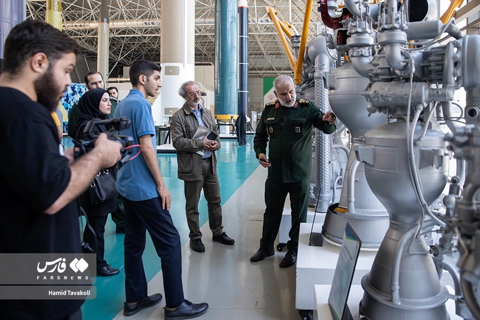 بازدید خبرنگاران از پارک ملی هوافضای سپاه