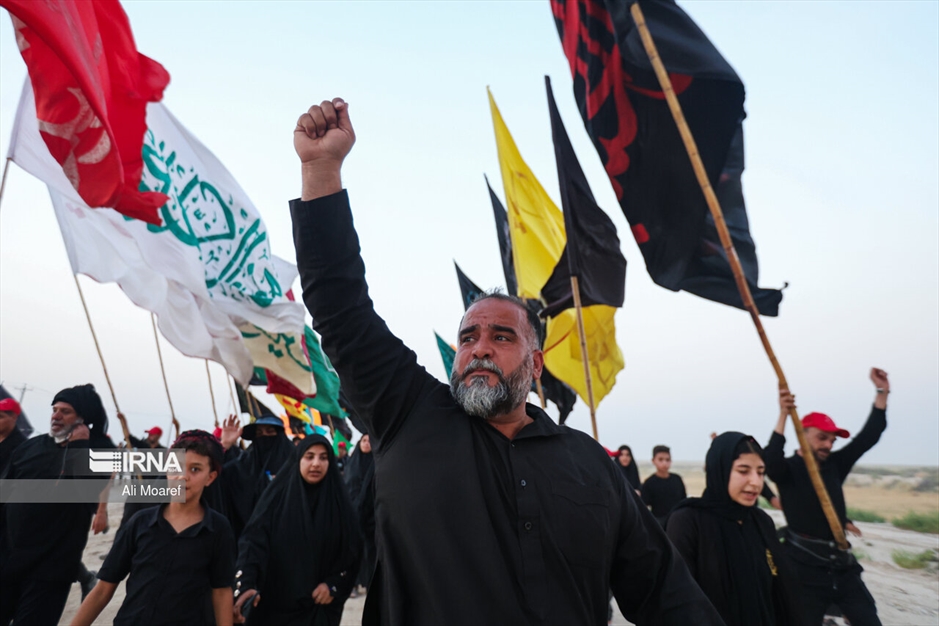 حرکت کاروان «عشاق الحسین» به سمت کربلای معلی