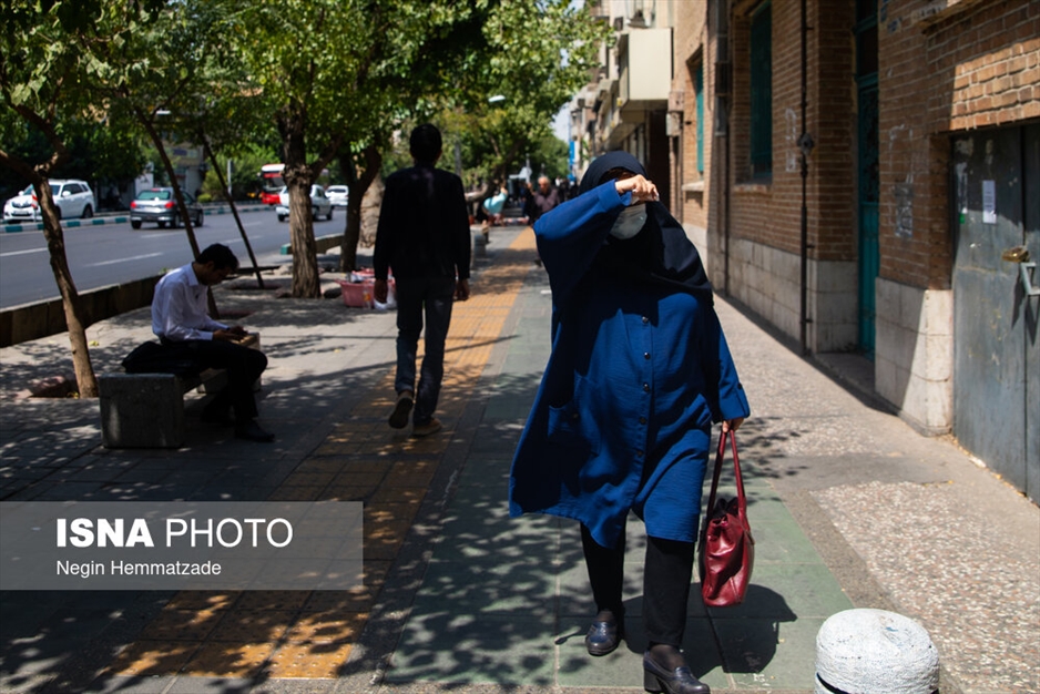 گرم‌ترین روز سال در تهران