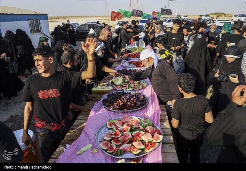 کاروان پیاده‌روی اربعین عشاق الحسین رامشیر