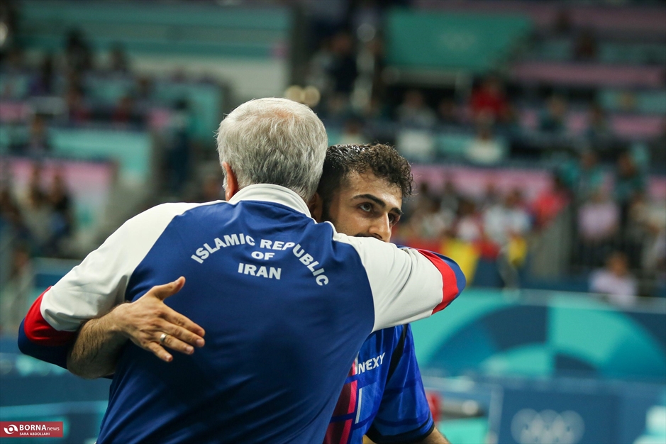 المپیک ۲۰۲۴ پاریس - نوشاد عالمیان، تنیس روی میز