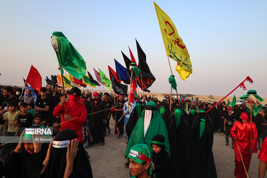 حرکت کاروان «عشاق الحسین» به سمت کربلای معلی