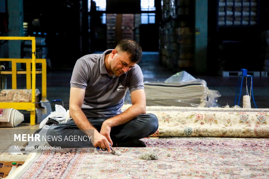 کارخانه فرش ماشینی