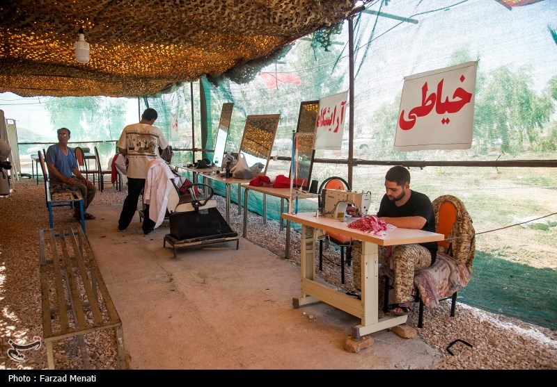 زایران اربعین حسینی در مرز خسروی