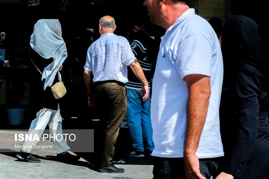 گرم‌ترین روز سال در تهران