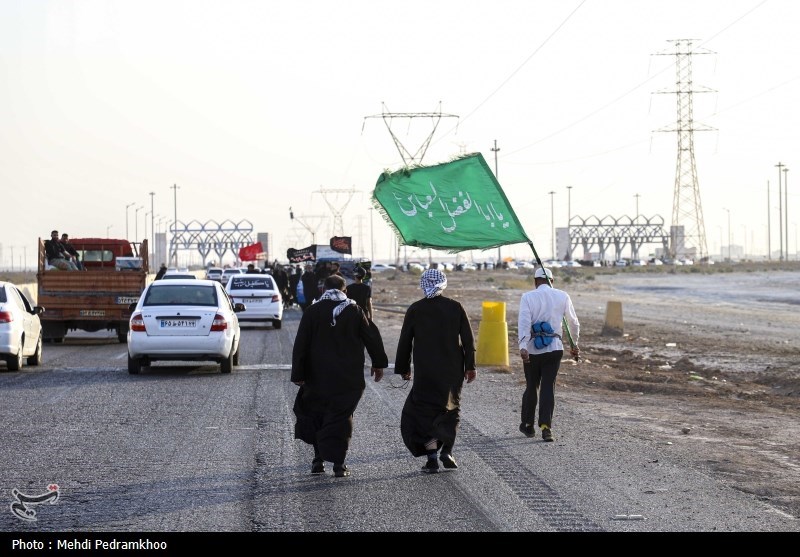 کاروان پیاده‌روی اربعین عشاق الحسین رامشیر