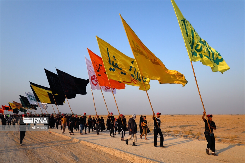 حرکت کاروان «عشاق الحسین» به سمت کربلای معلی