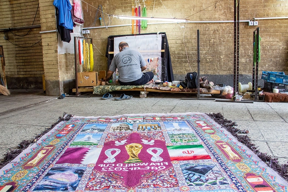 فرش‌های المپیک زیر دستان هنرمندان تبریز