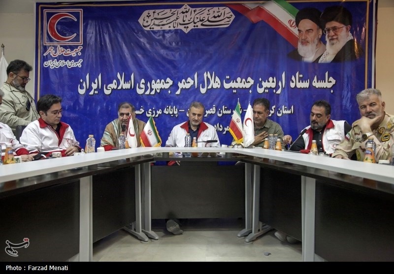 افتتاح پایگاه هلال احمر در مرز خسروی