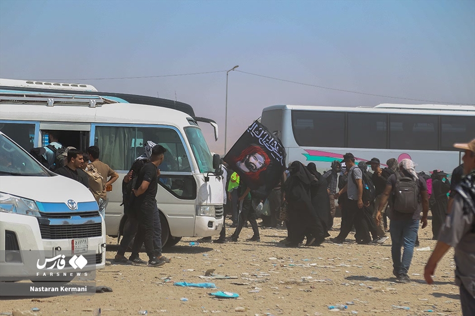 حضور زائران در «مرز مهران»