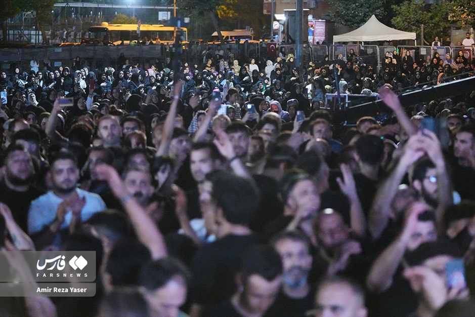 مرثیه‌خوانی مهدی رسولی در استانبول