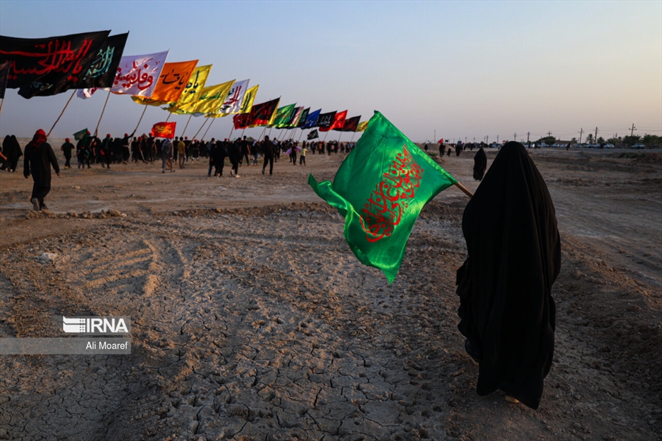 حرکت کاروان «عشاق الحسین» به سمت کربلای معلی