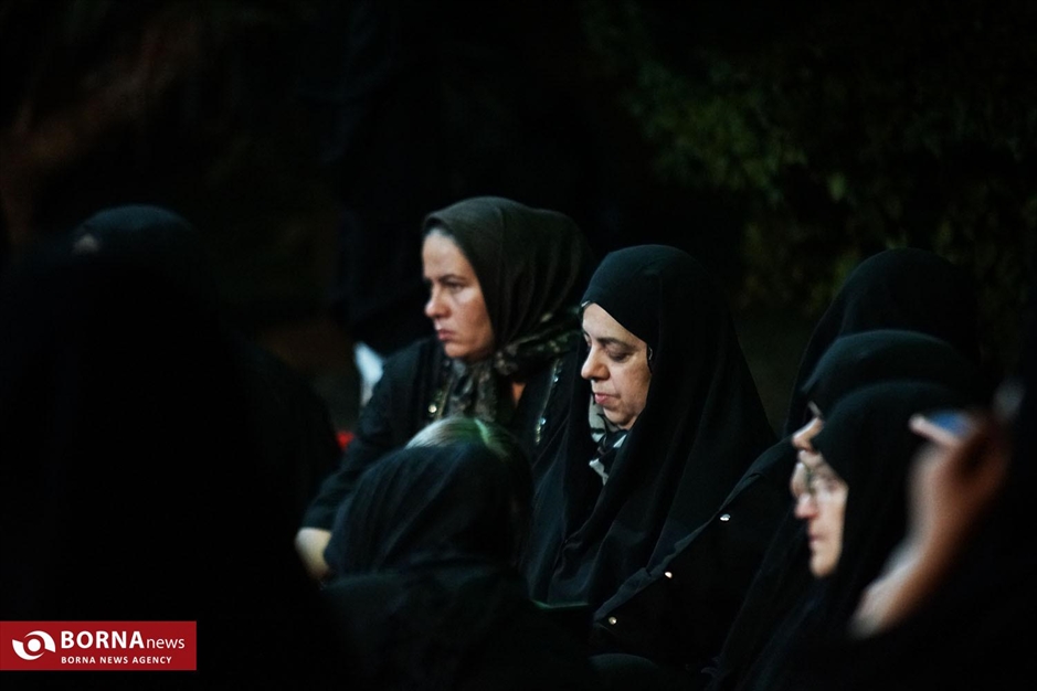 برپایی خیمه‌های عزاداری حسینی در منطقه ۱۴ تهران