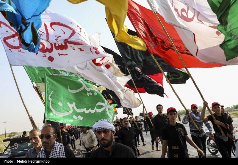 کاروان پیاده‌روی اربعین عشاق الحسین رامشیر